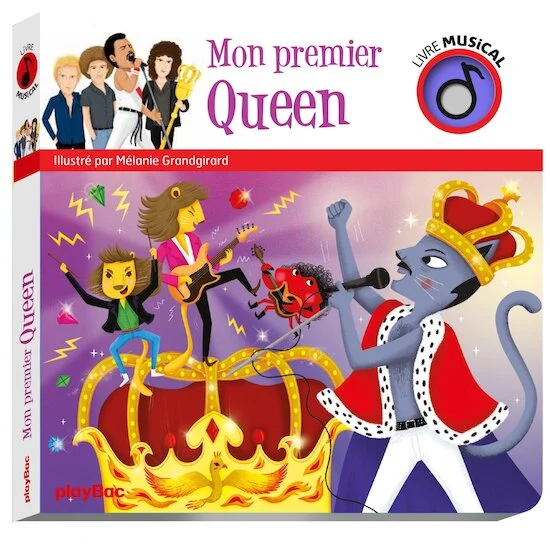 Livre muscial Mon premier Queen   de               PlayBac