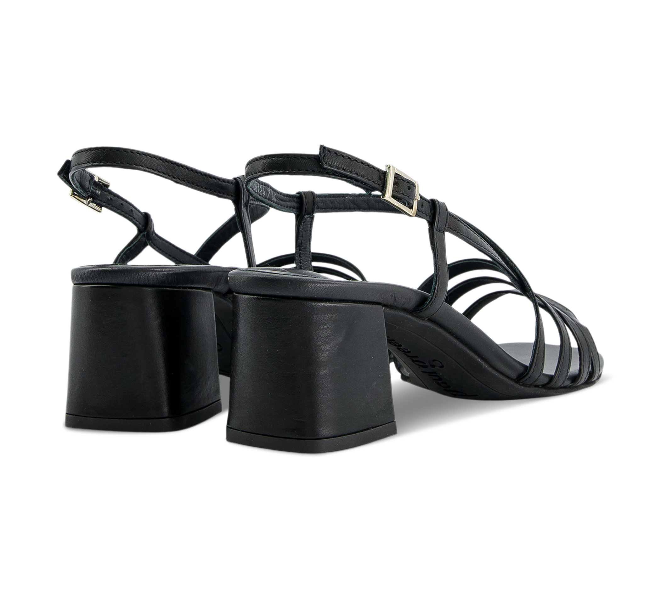 Paul Green 6042 - Riemchensandalen schwarz