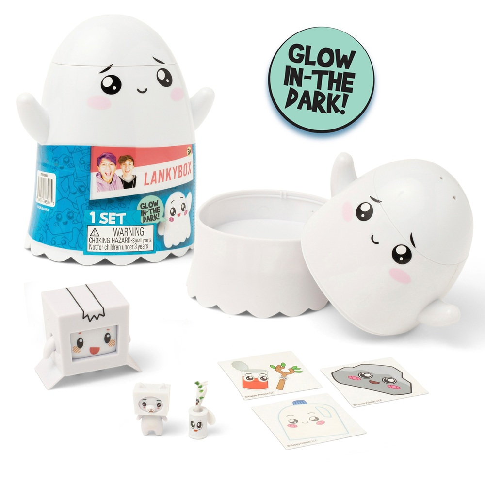 LankyBox Mystery Ghostly Glow-In-The-Dark Set