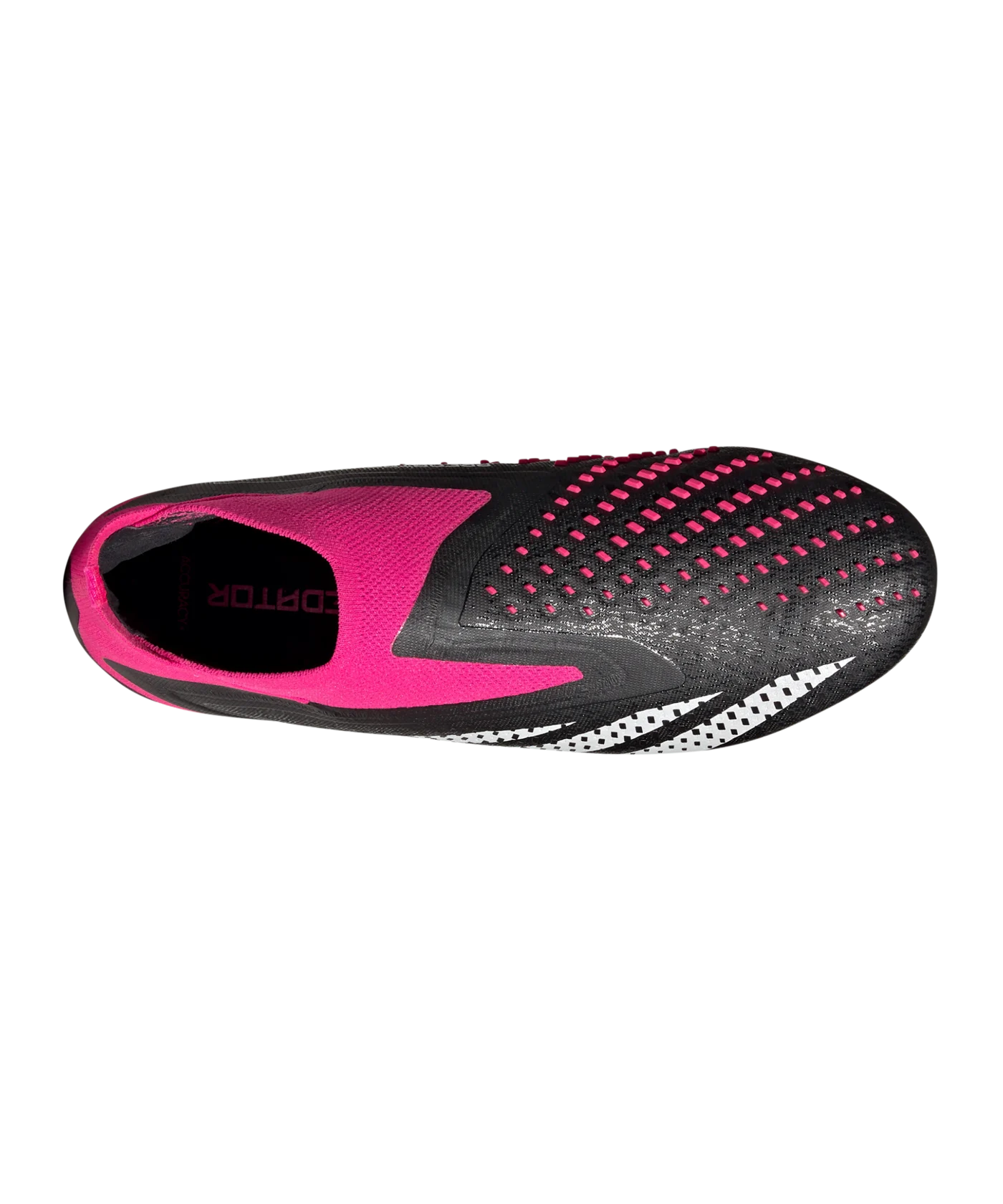 adidas Predator Accuracy+ AG Own Your Football Schwarz Weiss Pink
