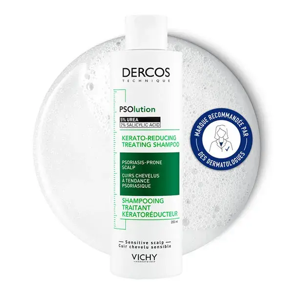 Shampoo de Tratamento Ceratorredutor Vichy Dercos PSolution 200ml