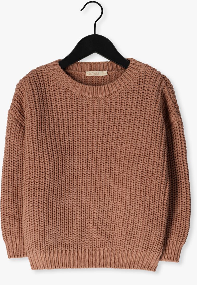 YUKI KIDSWEAR blush yuki kidswear trui chunky knitted sweater