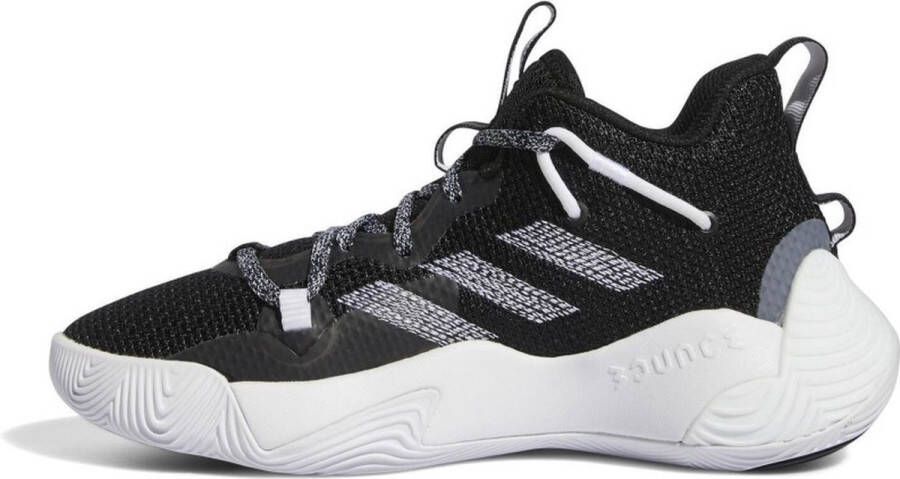 Adidas Performance Harden Stepback 3 J De schoenen van het basketbal Gemengd kind Zwarte