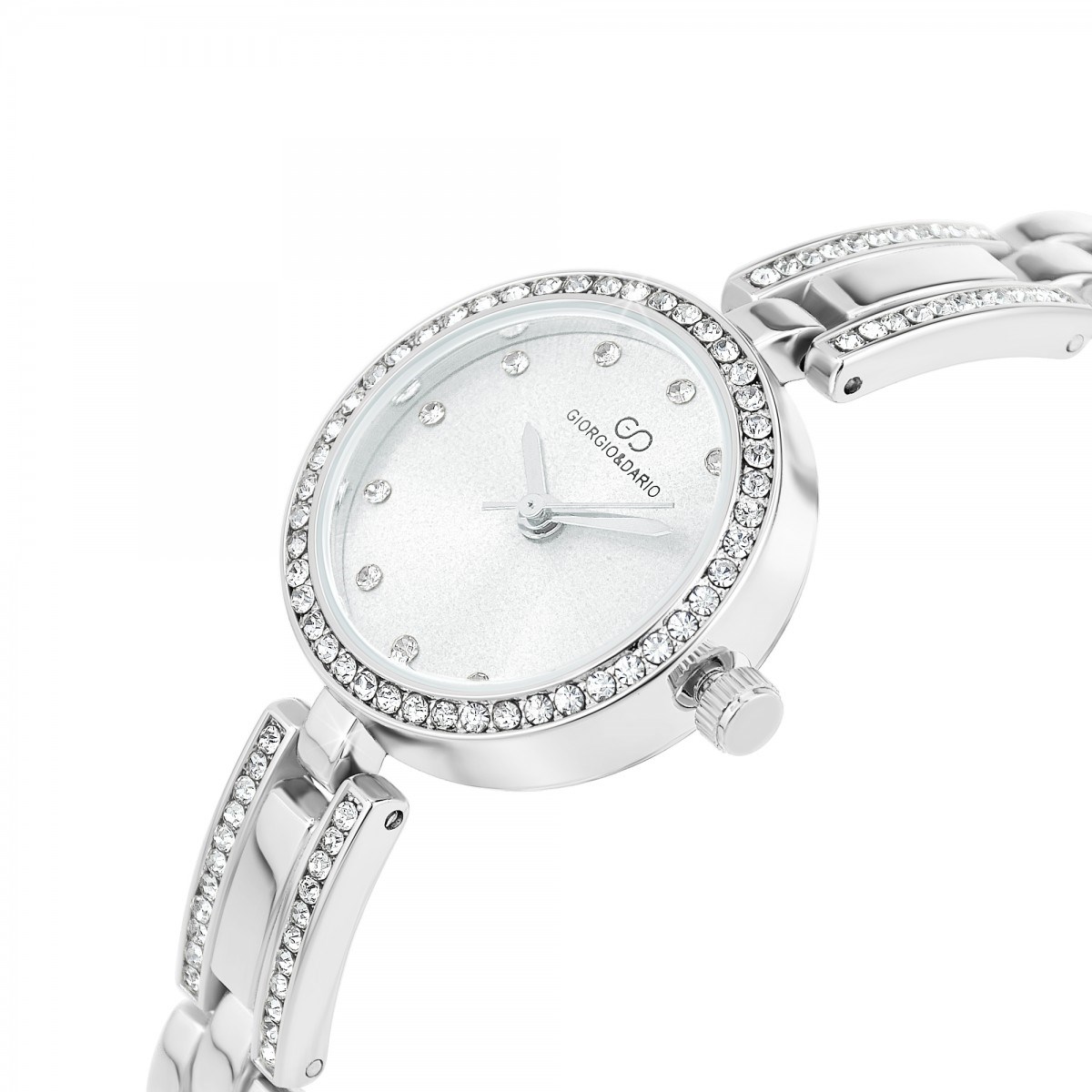 Montre Liz élégante ornée de Cristaux scintillants SC Crystal
