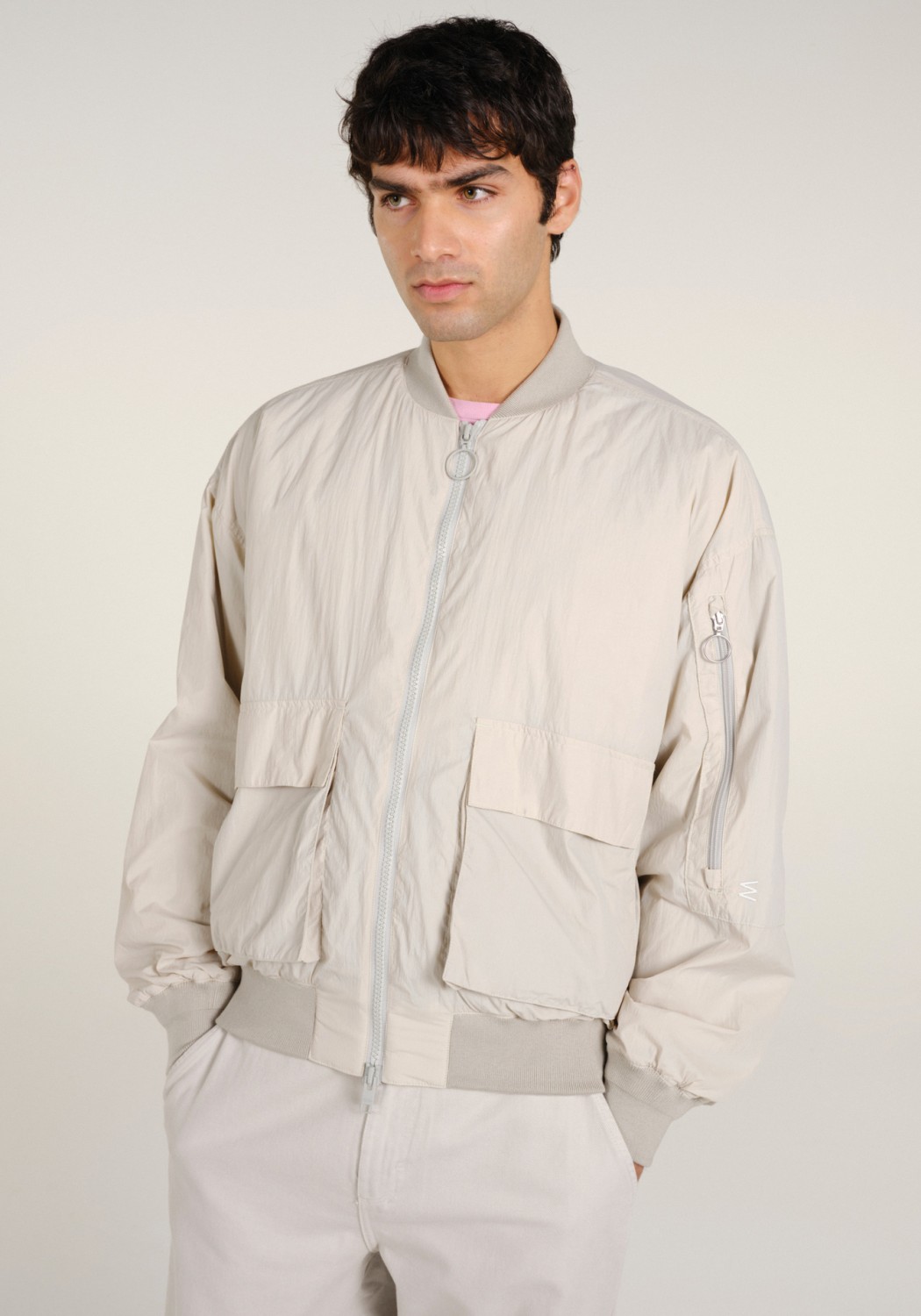 Embassy of Bricks and Logs Bomber-Jacke Bansar Dove Blue