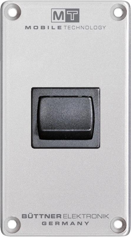 Büttner Elektronik MT Schalter Panel I mit einem Ein-/Ausschalter 12 V / 24 V 16 A