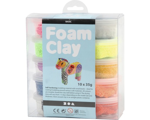 Foam Clay® assortiment 1, 10x35 g