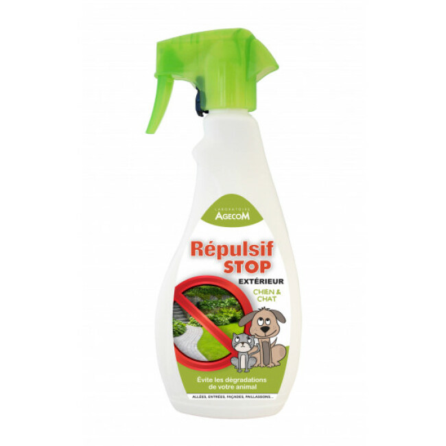 Répulsif pour extérieur chiens et chats spray 500 ml
