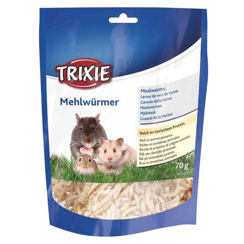 Trixie Meelwormen Gedroogd 70 gram Knaagdier | 13715