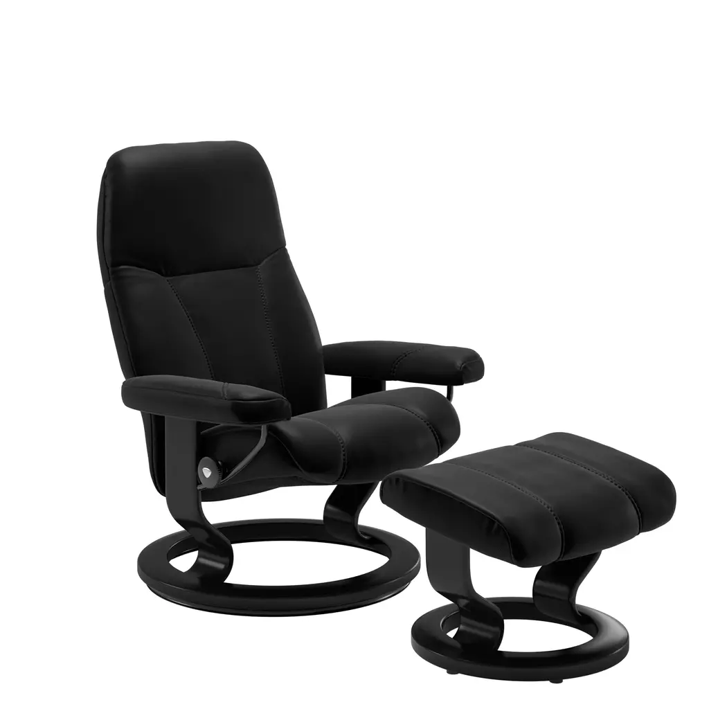 Sessel mit Hocker M Consul Classic *Aktion*