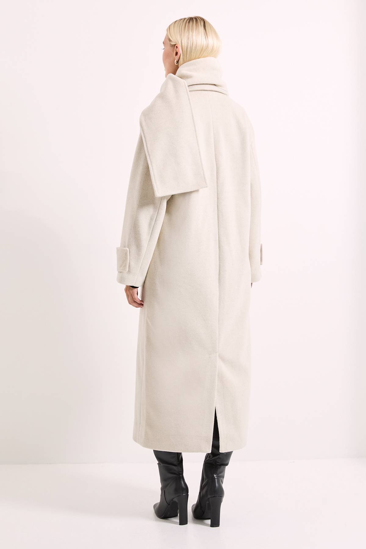 Wallis Manteau Maxi 2 en 1 avec Écharpe Principles by Wallis