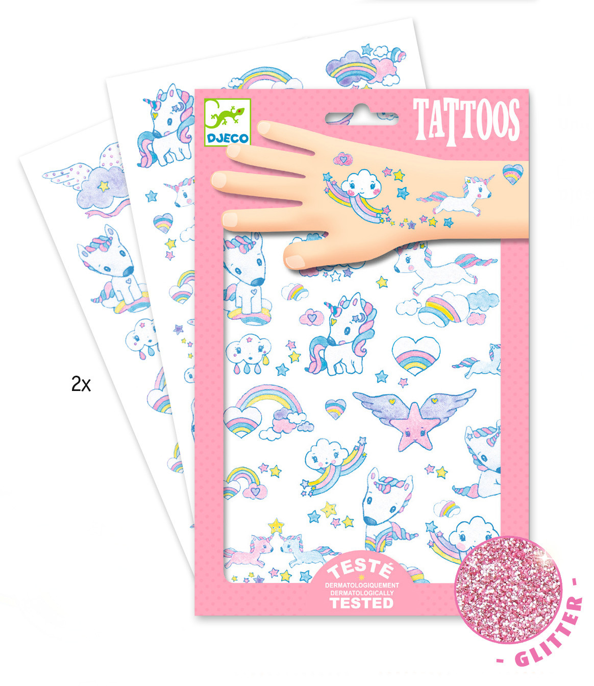 Djeco Djeco tattoos eenhoorn dj09575