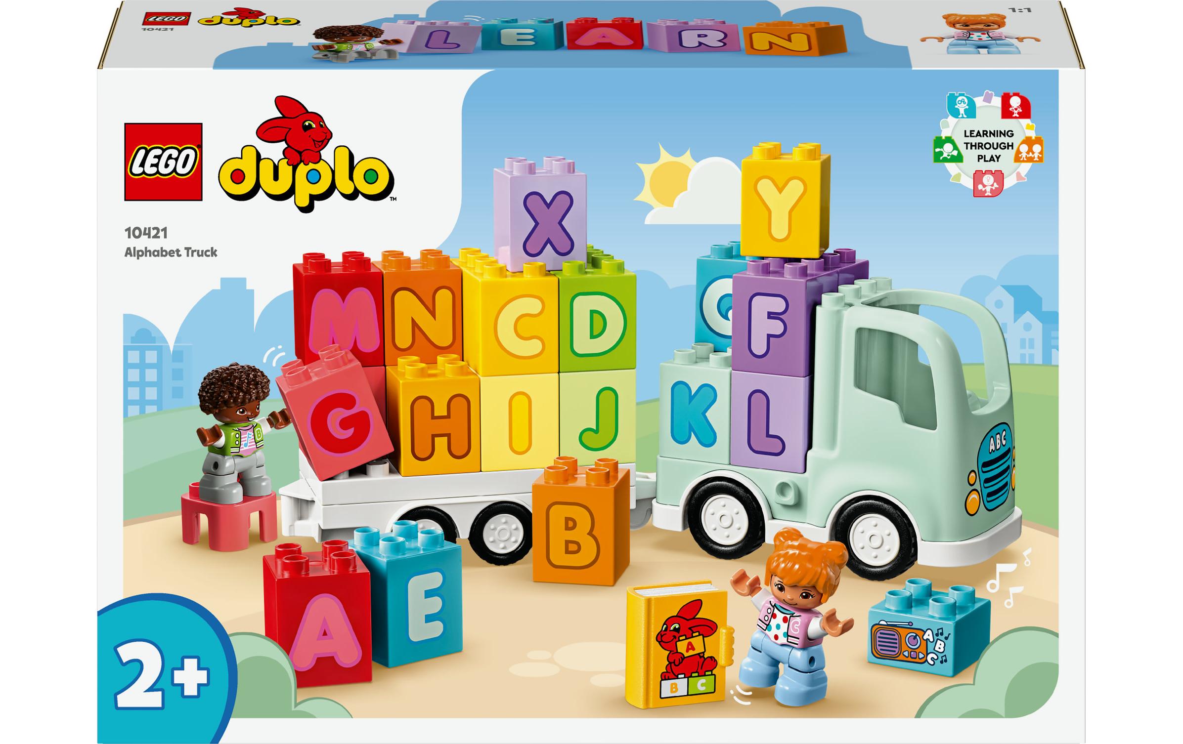 DUPLO® ABC-Lastwagen 10421Kreatives Motorikspielzeug zum Bauen und Umbauen