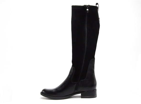 Caprice bottes plates femme 25514 noir