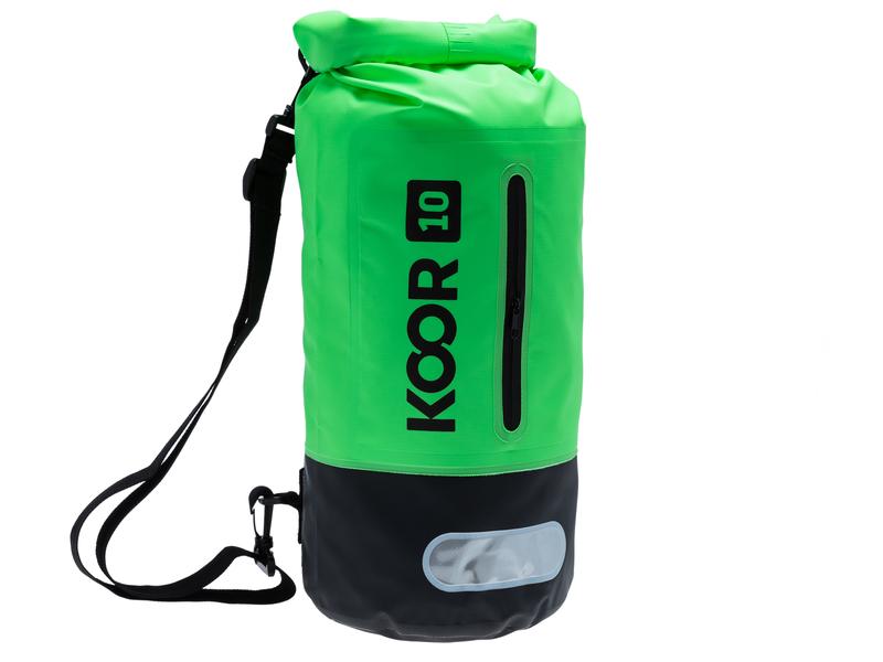 KOOR Dry Bag Toore Grün 10 l Wasserdichter Schwimmsack