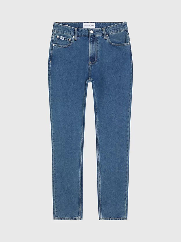 Calças jeans autênticas de pai