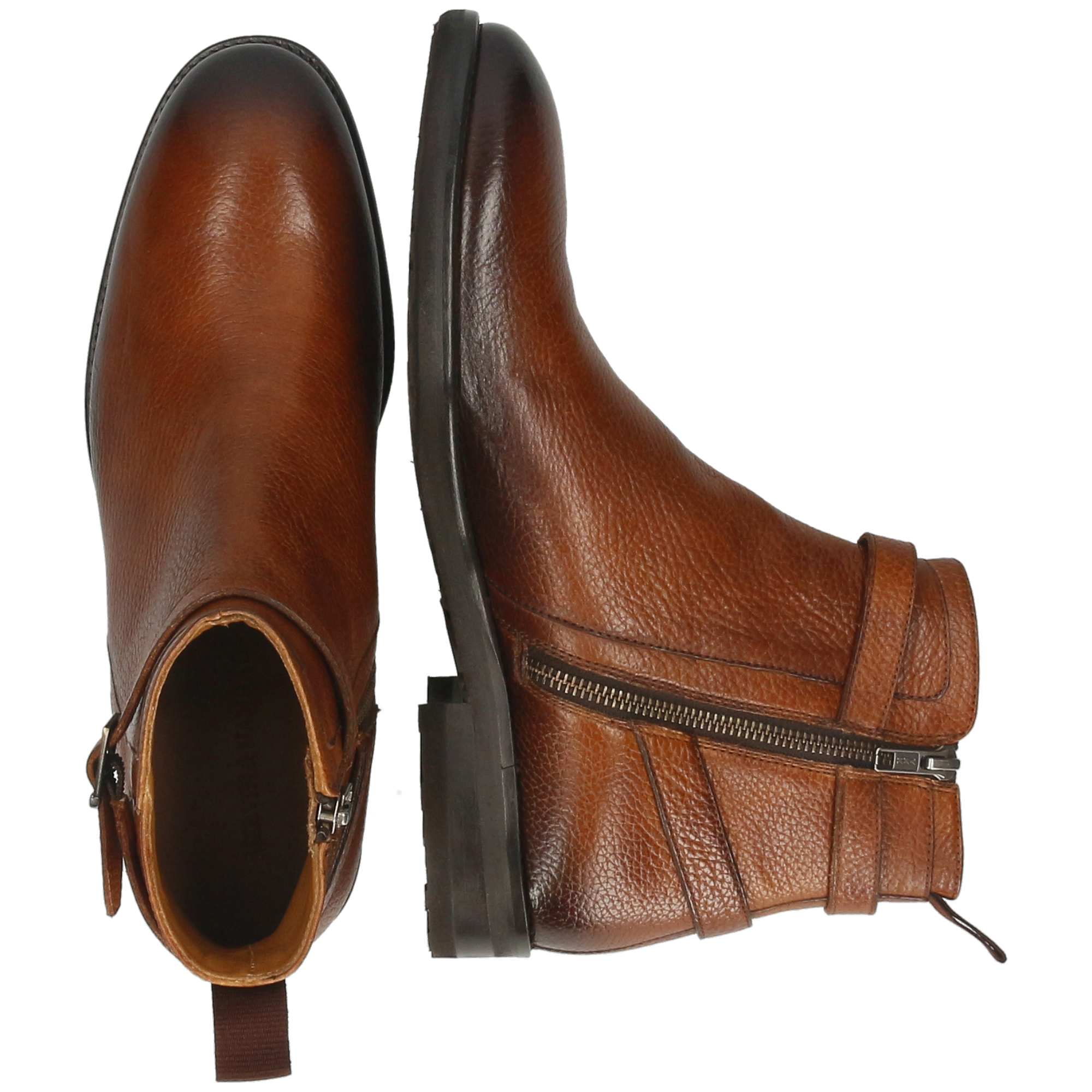 PRIMO 5 - Bottines en cuir | Marron