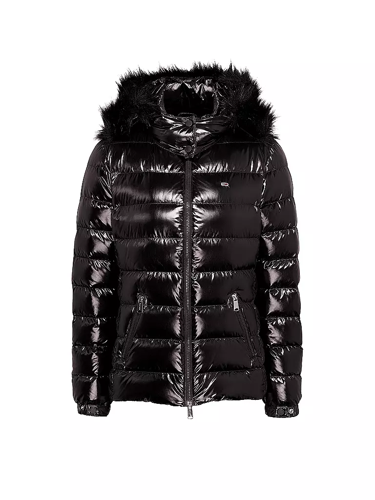 TOMMY JEANS Daunenjacke  schwarz