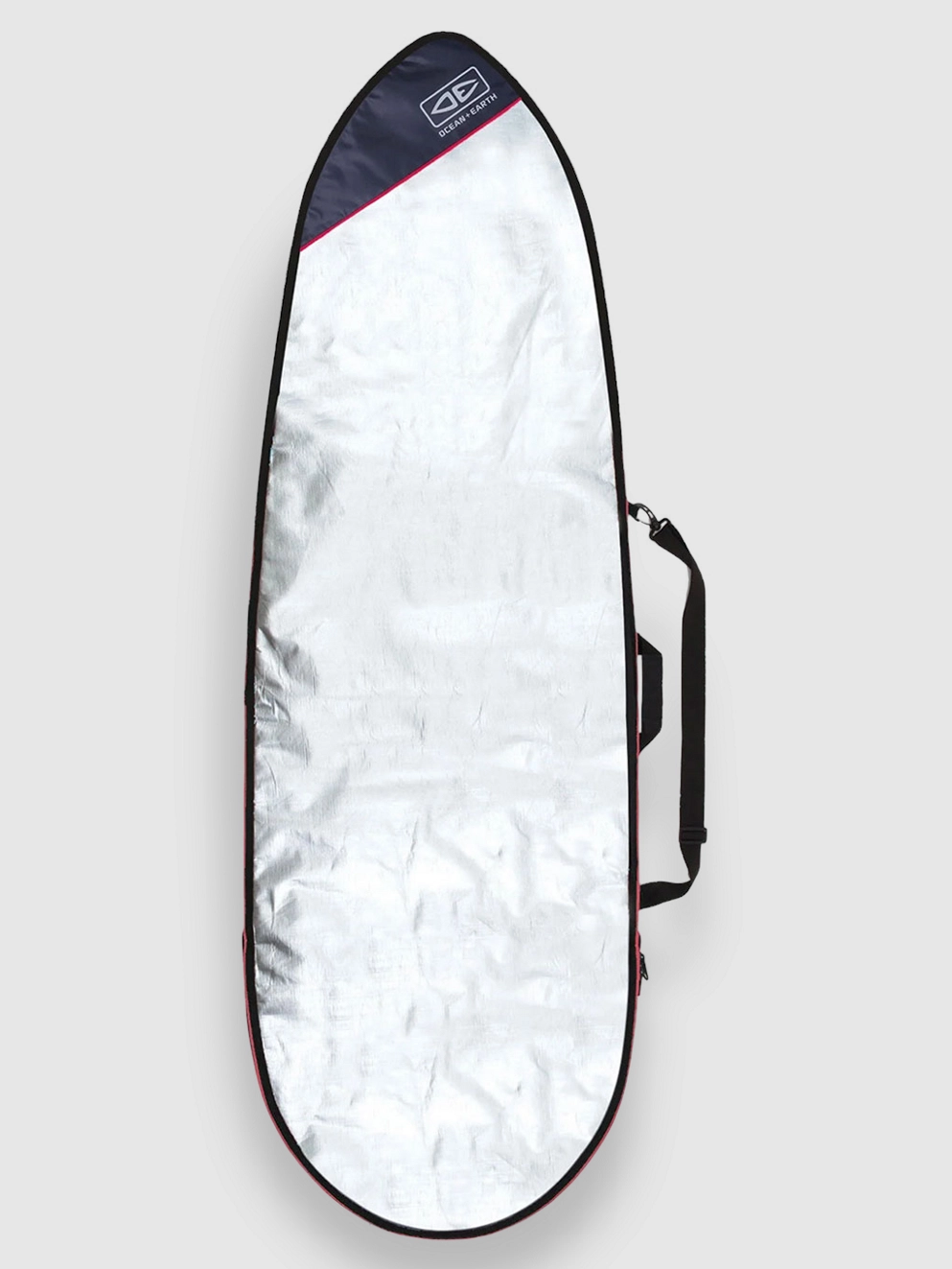 Ocean & Earth Barry Basic Fish 6'4 Surfboard Bag red