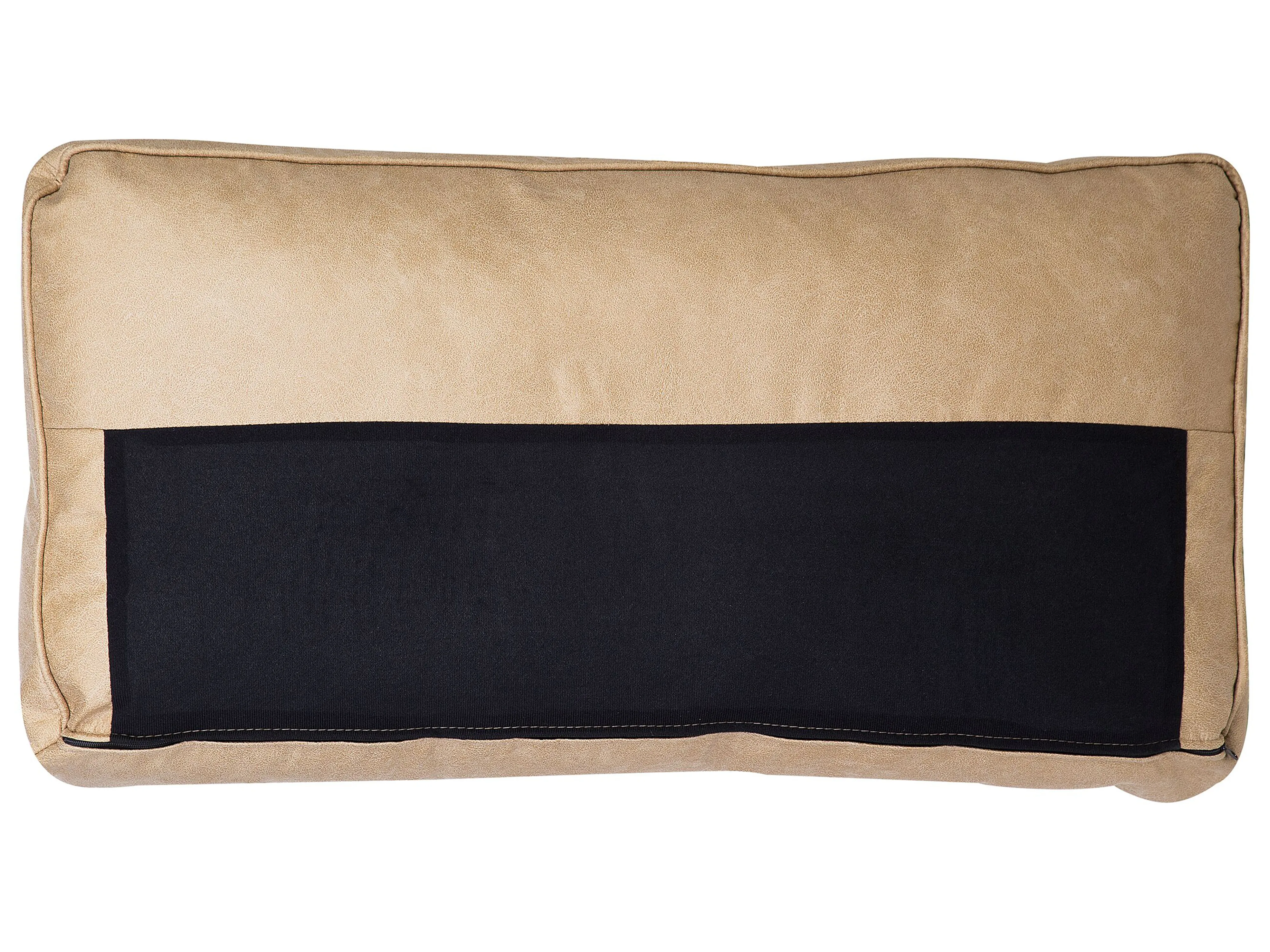 Bank 3-zits SAVALEN Kunstleer Beige