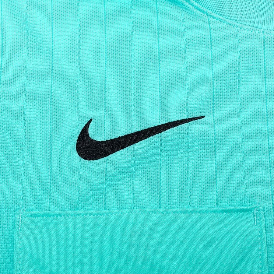 Nike Maillot d'Arbitre II Dri-FIT - Turquoise/Noir Manches Longues