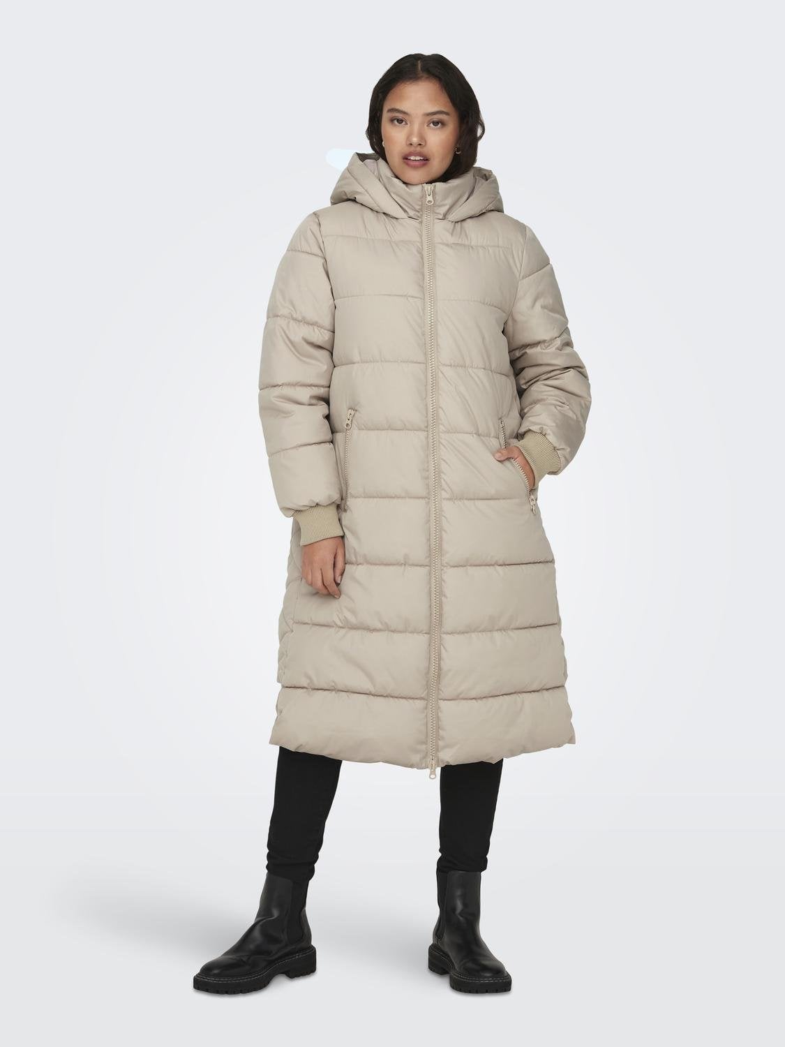 JDYVISKAS Jacke Simply Taupe