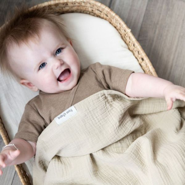 Baby's Only Tender Ledikantlaken - Beige - 120 x 150 cm