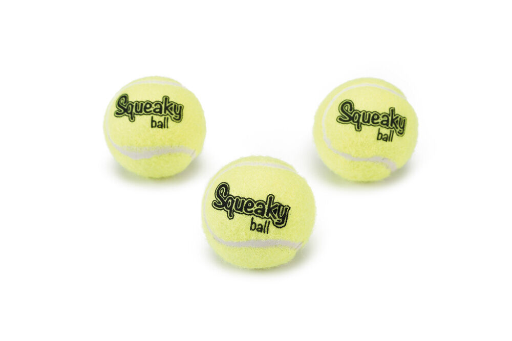 Beeztees Action - Voetbal - Hondenspeelgoed - geel - 28.5x10x6.5 cm
