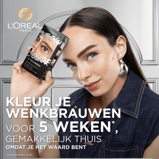 L'Oréal Paris Brow Color wenkbrauwverf 6.0 Light Brunette 30ML