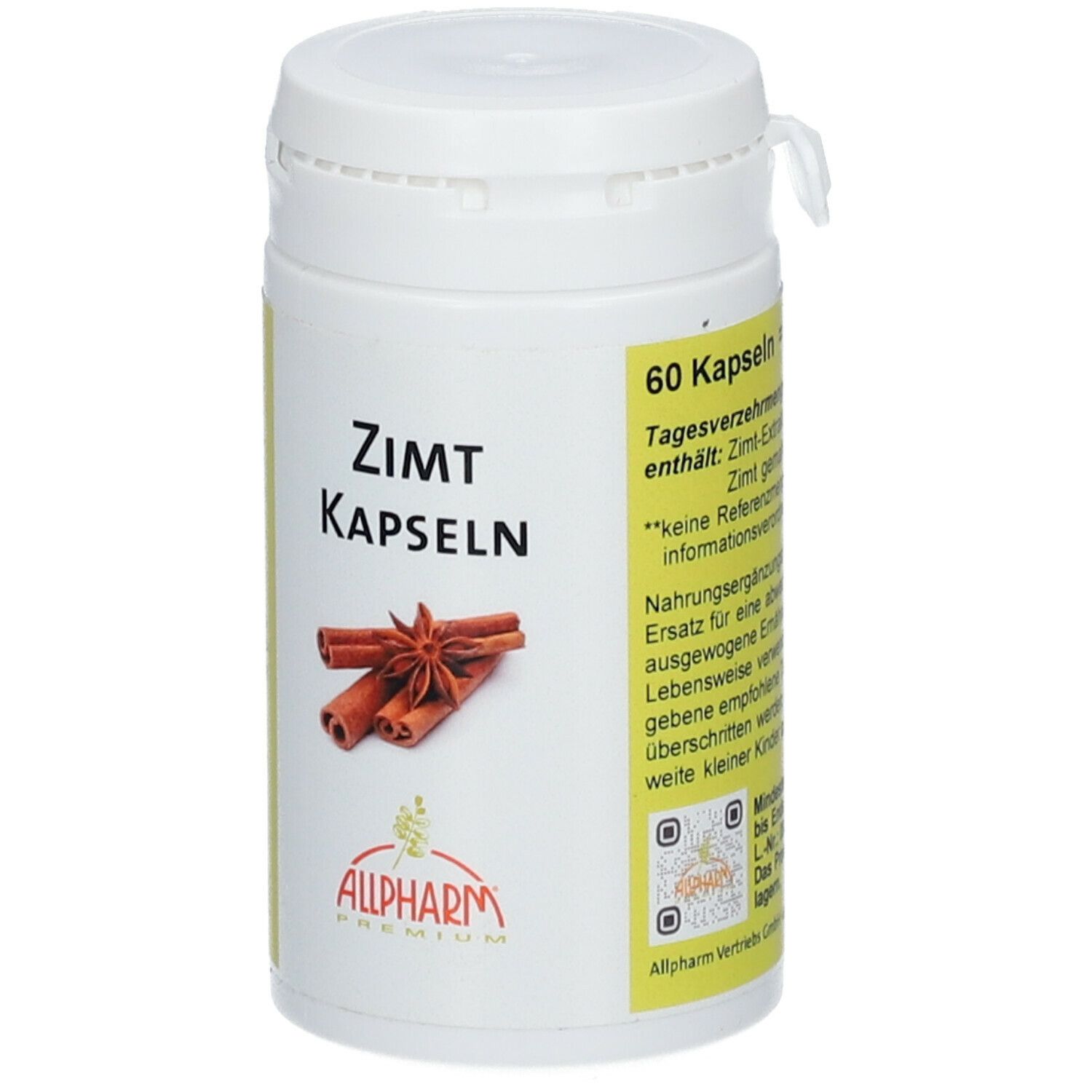 ALLPHARM Zimt Kapseln