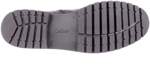 Gabor bruin 72.721.55 H - maat 10 enkellaars bruin - maat 10 Calandschoen