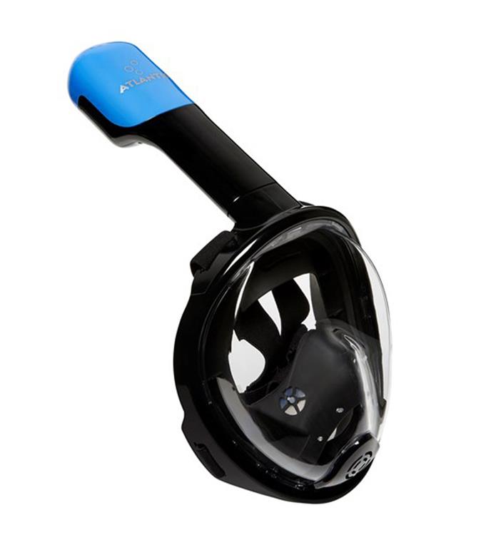 Atlantis Kids Zwart Blauw Snorkelmasker