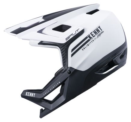 Casque Kenny Split Blanc Noir
