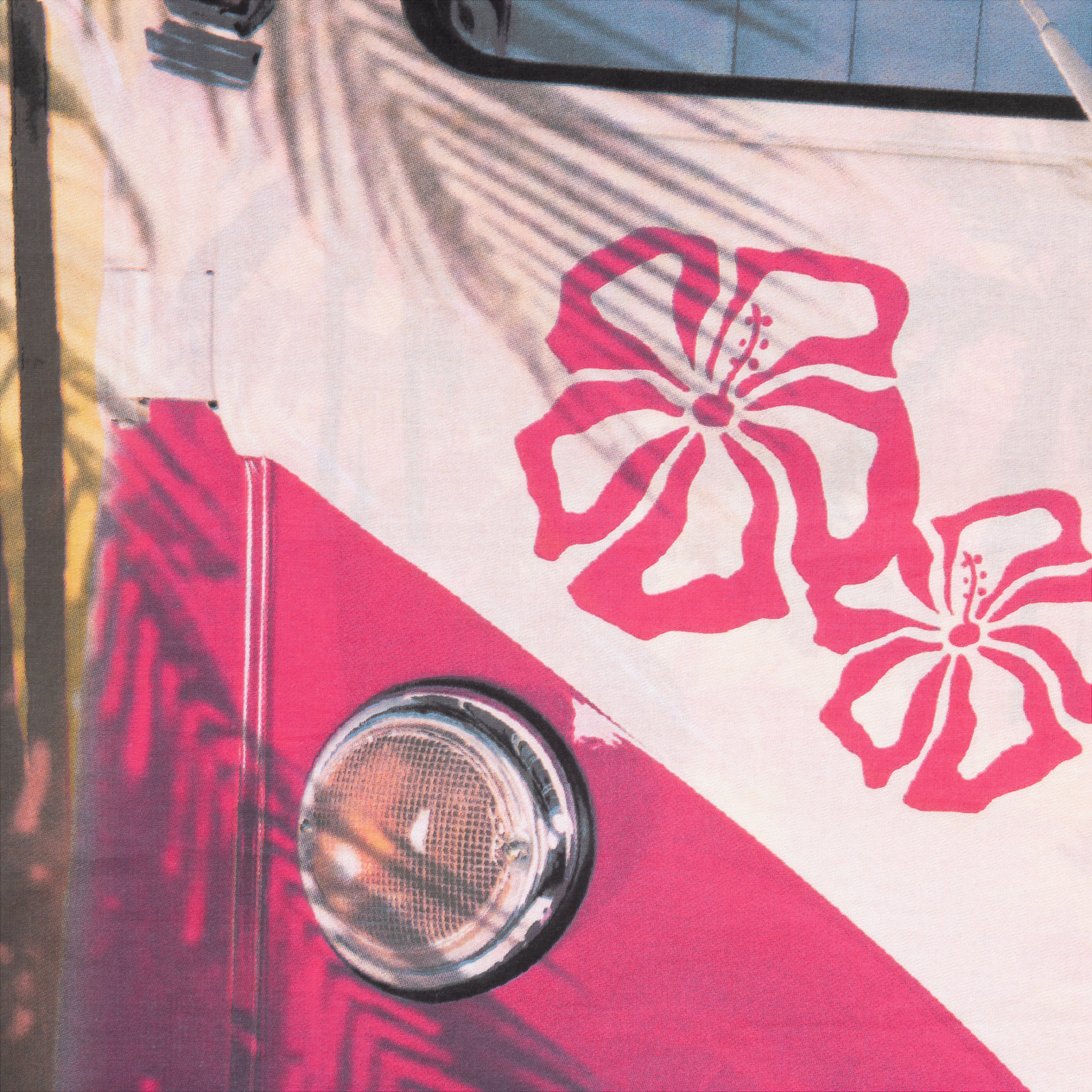 Bettwäsche VW Bus und Palmen
