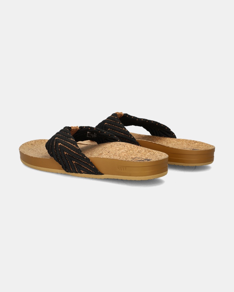 Reef Cushion Strand Slippers  - zwart