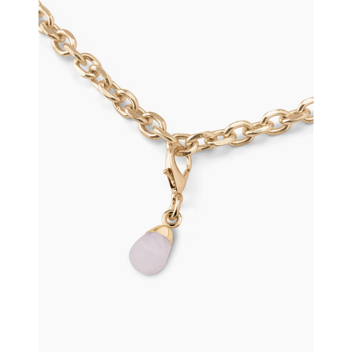 Universal Phone Charm Schmuck Handy Anhänger Befestigungspatch (IDCM-ROSEQZ) - Stone Rose