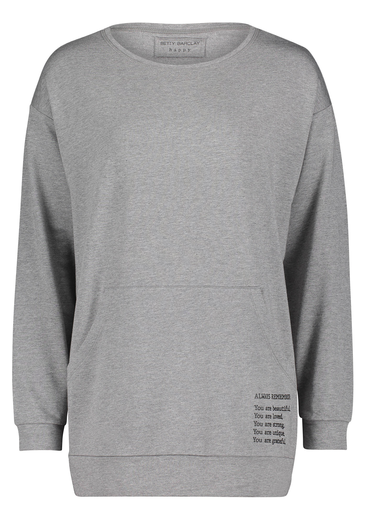 Betty Barclay| Damen Sweatpullover mit Eingrifftaschen