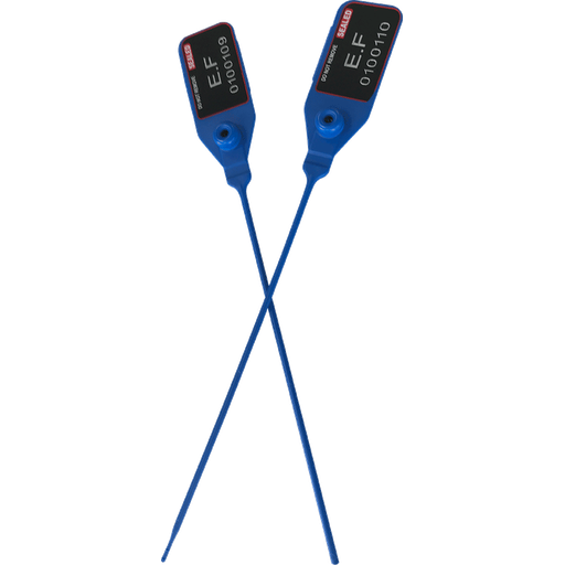 Scellés de Sécurité plastique SEALTEC - 100 ex - Norme 10/2011 EU