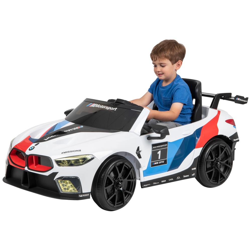 BMW M8 GTE 12V Elektro-Kinderfahrzeug mit Fernbedienung