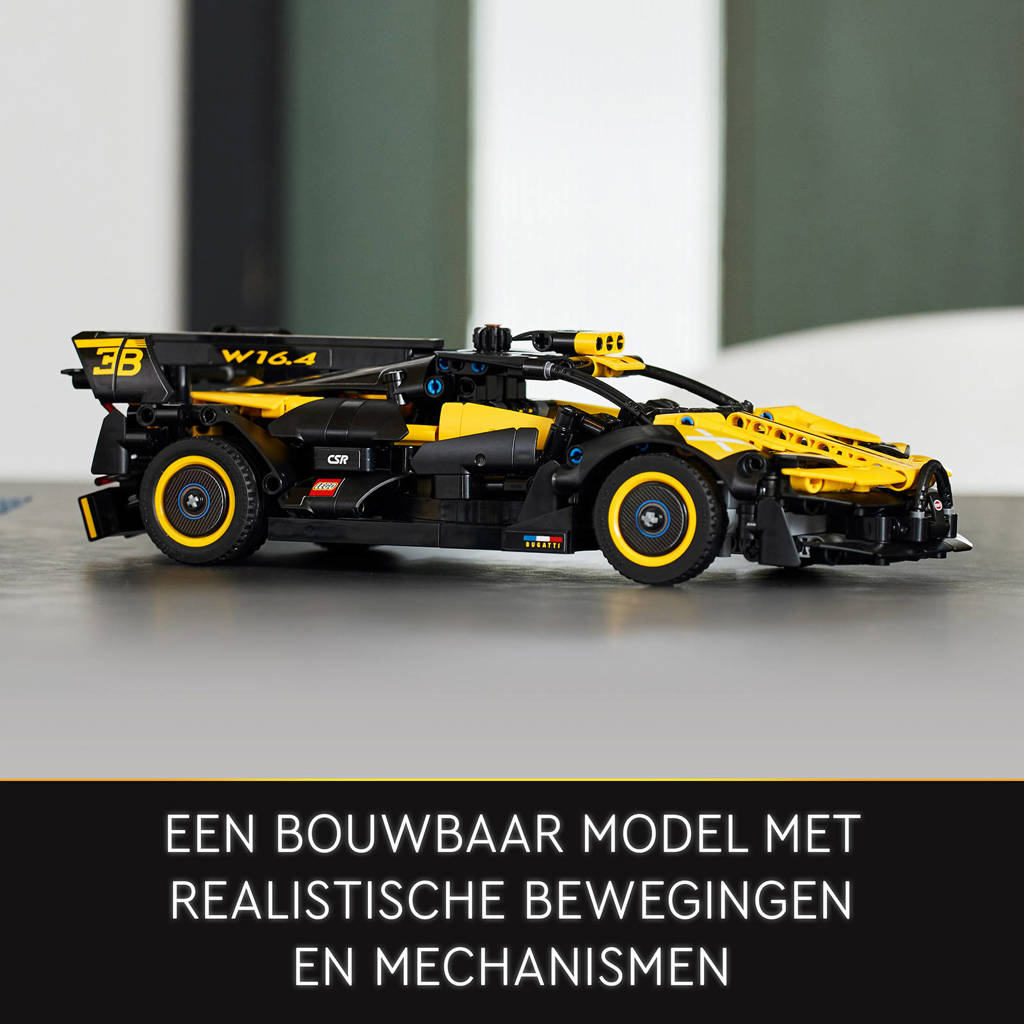 Bugatti bolideBugatti Bolide Sportwagen Model Auto Bouwpakket voor Kinderen 42151