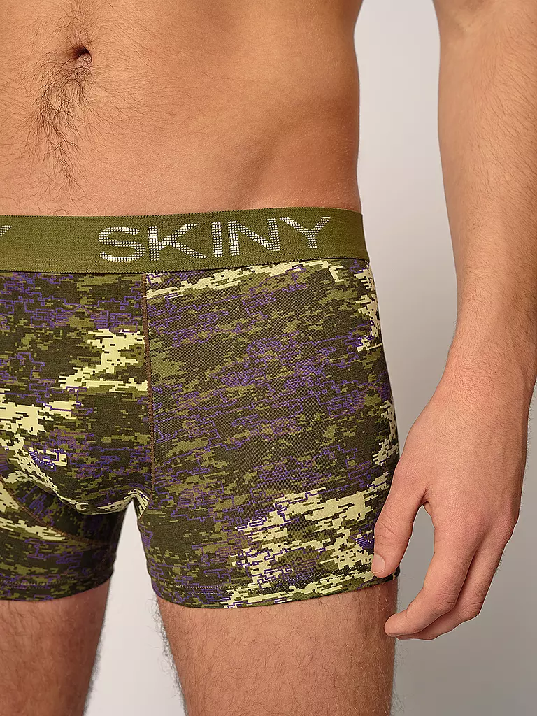 SKINY Pants 2er Pkg. fango camouflage selection olive