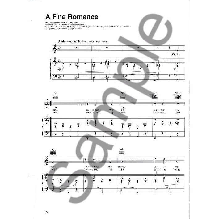 MusicSales - The Frank Sinatra Anthology (PVG) songbook