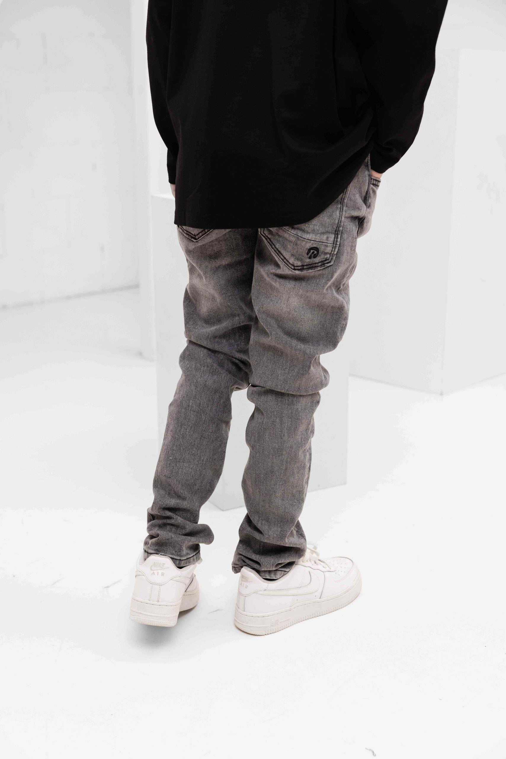 Raizzed Boston Slim Jeans Kids Zwart