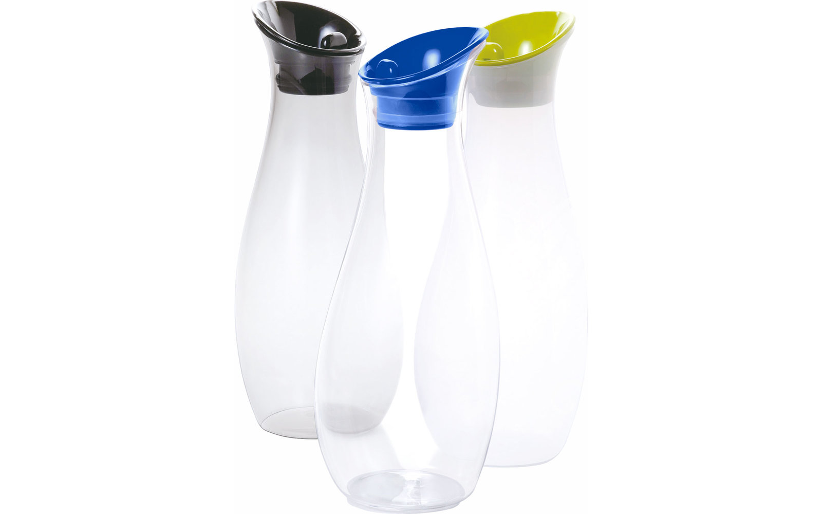 Gimex Schwingdeckel-Karaffe 1 Liter schwarz