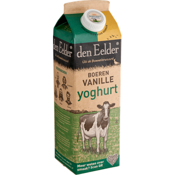 den Eelder Boeren Vanille Yoghurt 1 L