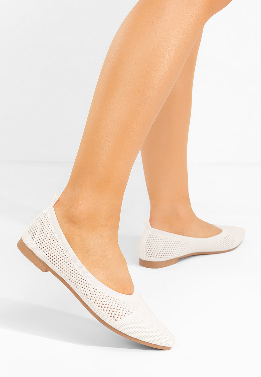 Ballerines femme blancs Letysia V3