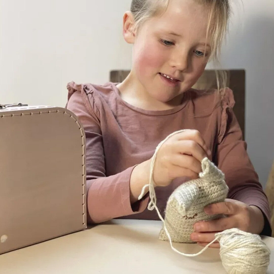 Egmont toys haakset konijn in koffer