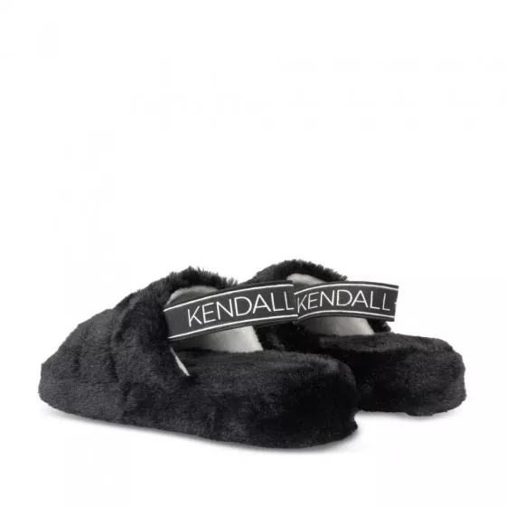 Chaussons NOIR KENDALL+KYLIE