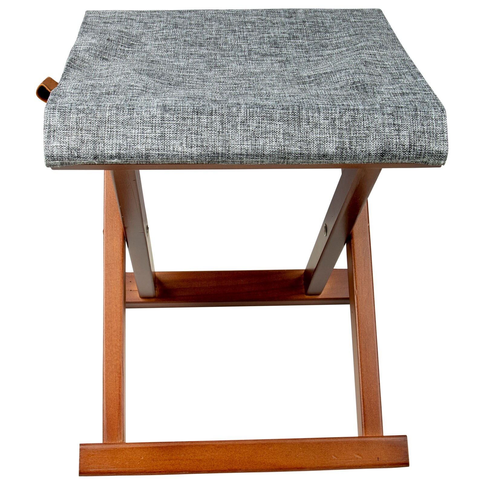 BO-CAMP Klapphocker Brentford Retro Campinghocker Falthocker Hocker Holz 100 kg