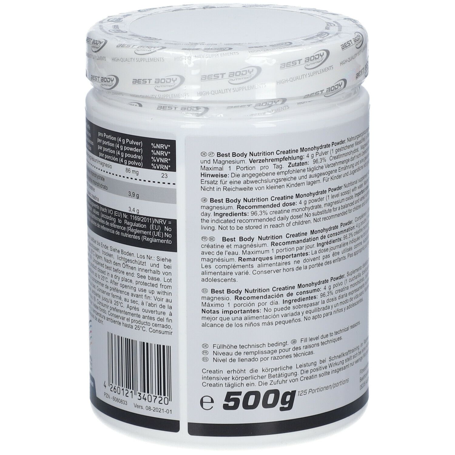 Best Body Nutrition Creatin Pulver